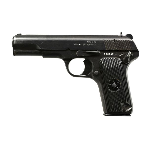 CHINESE NORINCO MODEL 213 SEMI AUTO PISTOL.