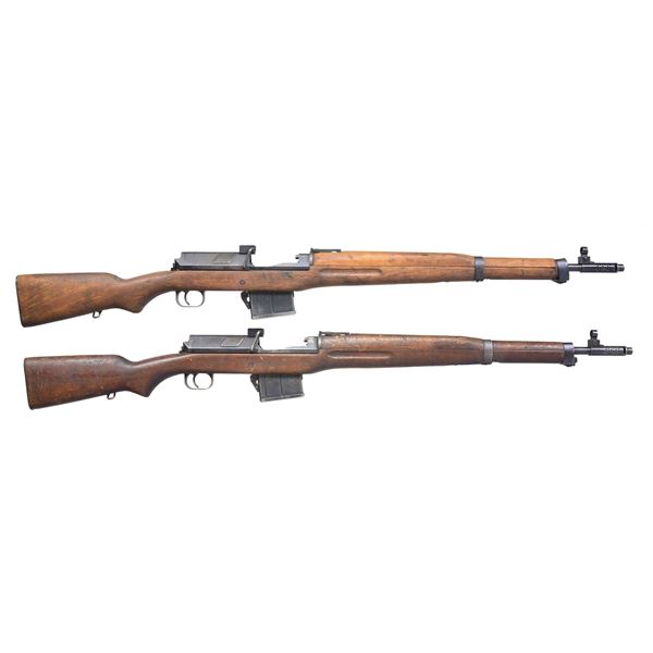2 EGYPTIAN HAKIM SEMI AUTO RIFLES.