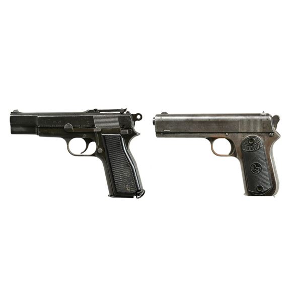 INGLIS & COLT SEMI AUTO PISTOLS.
