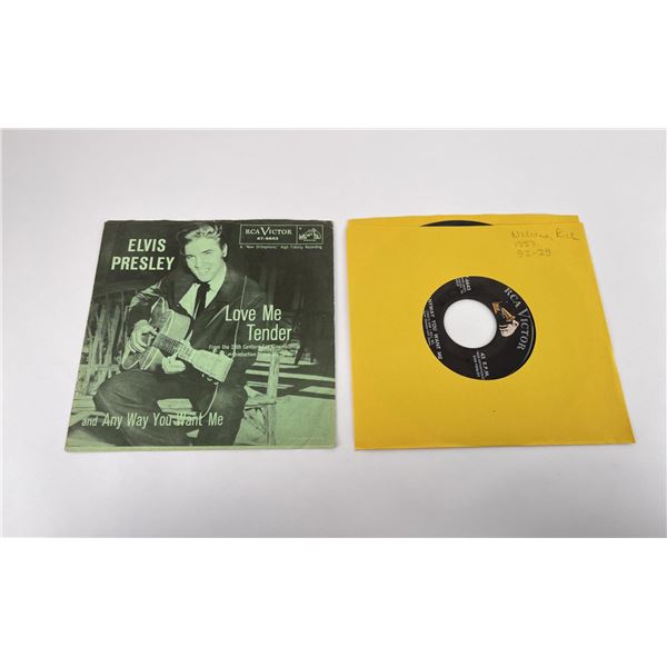 Elvis Presley Love Me Tender 47 6643 Record