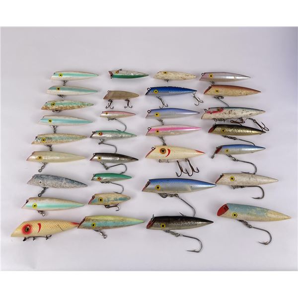Large Group of Martin Saltwater Fishing Plugs