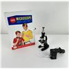 Image 1 : Vintage Gilbert Microscope And Lab Set