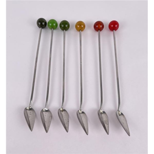 Mid Century Bakelite Swizzle Sticks