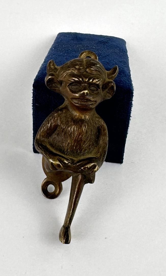 Antique Bronze Imp Elf Door Knocker