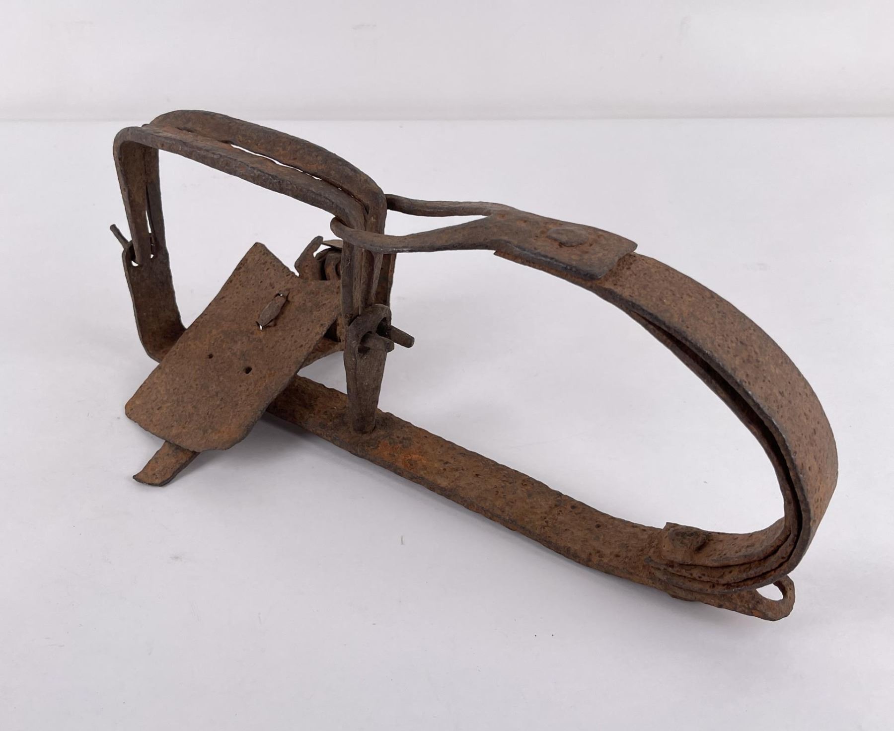 Antique Blacksmith Made Hand Forged Rabbit Trap