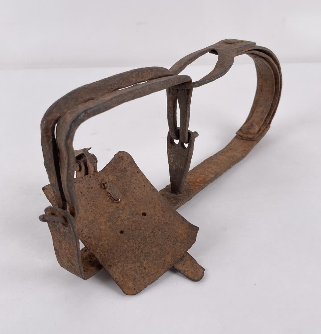 Antique Blacksmith Made Hand Forged Rabbit Trap