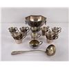 Image 1 : Victorian Silver Plate Punchbowl Set