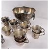 Image 4 : Victorian Silver Plate Punchbowl Set