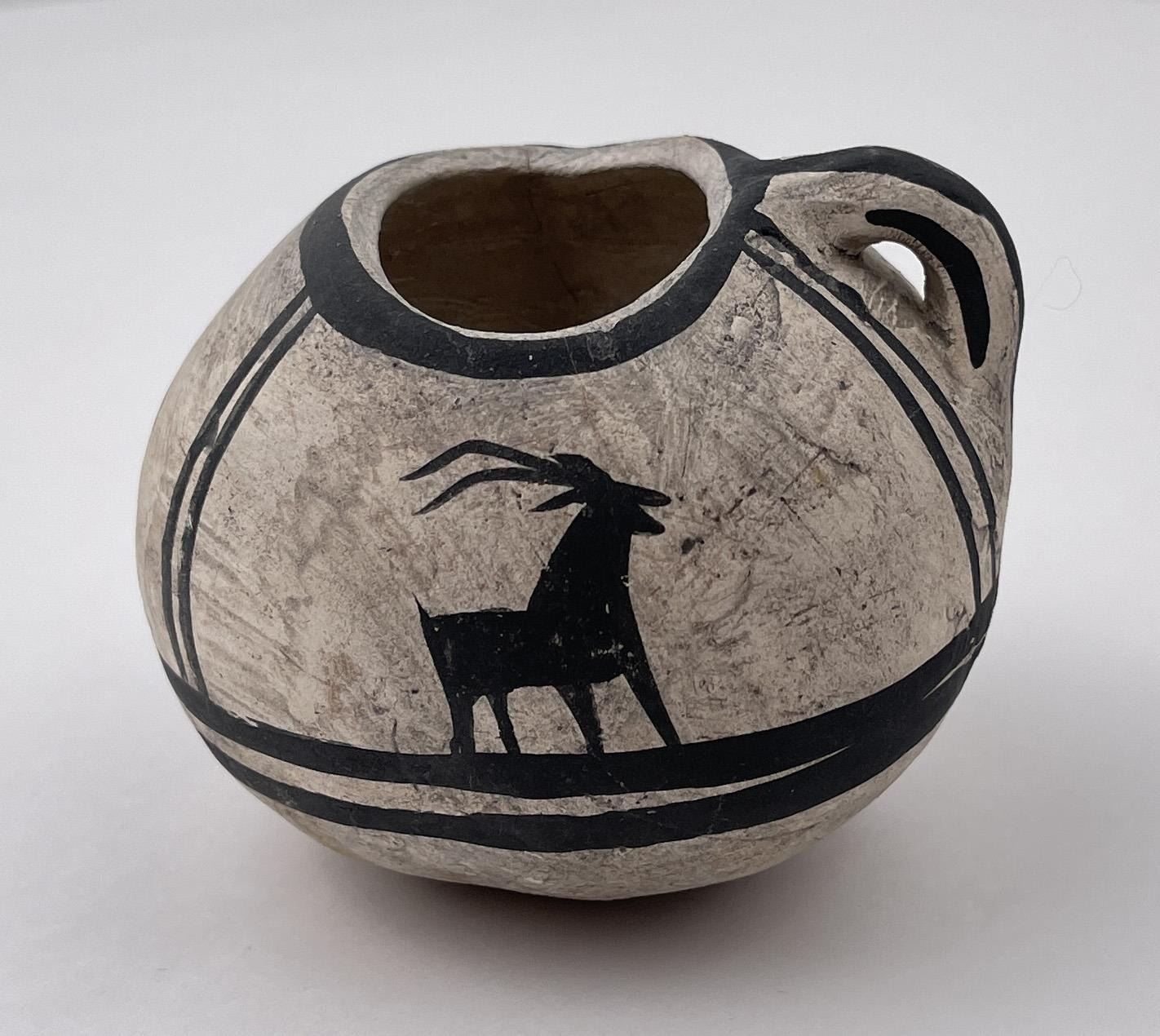 Goat Lab Pitcher Anasazi Goat Pitcher Indian Pot