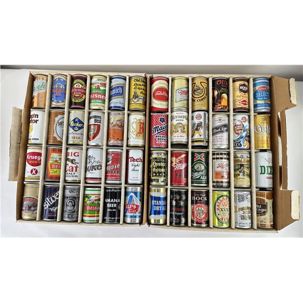Collection of Vintage Beer Cans