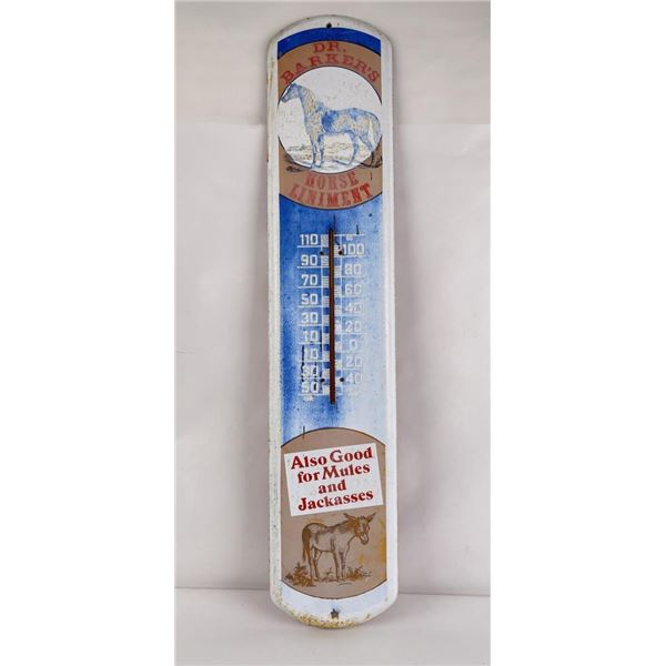 Dr. Barkers Horse Liniment Thermometer