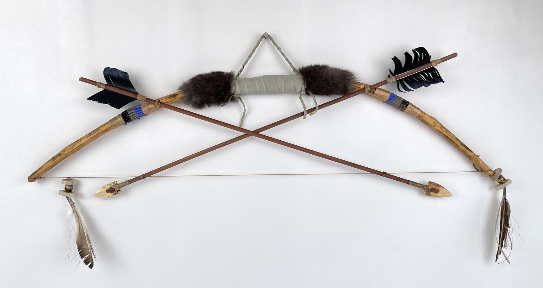 Native American Bow and Arrow Wall Decor