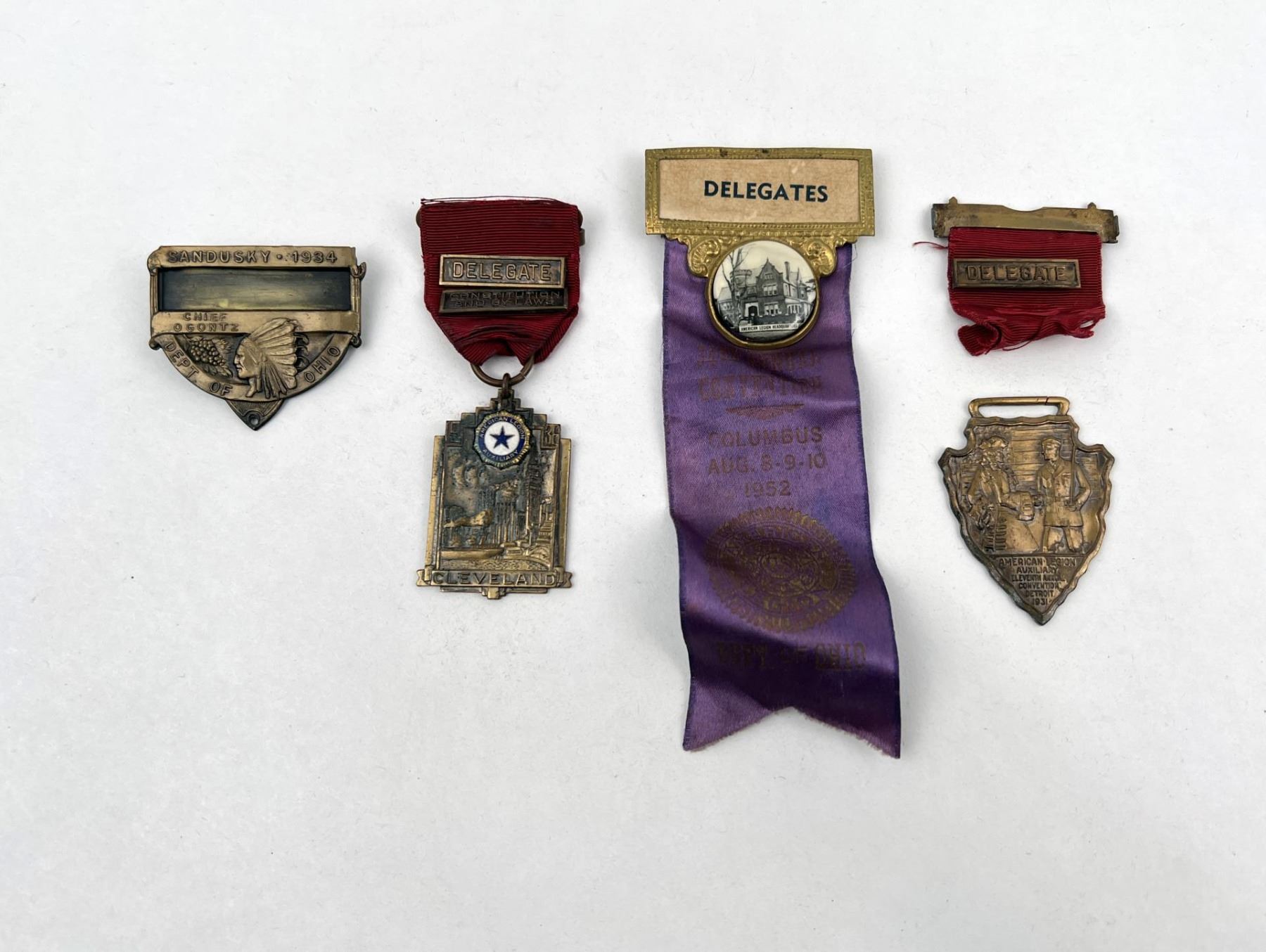 American Legion Delegate Ribbons