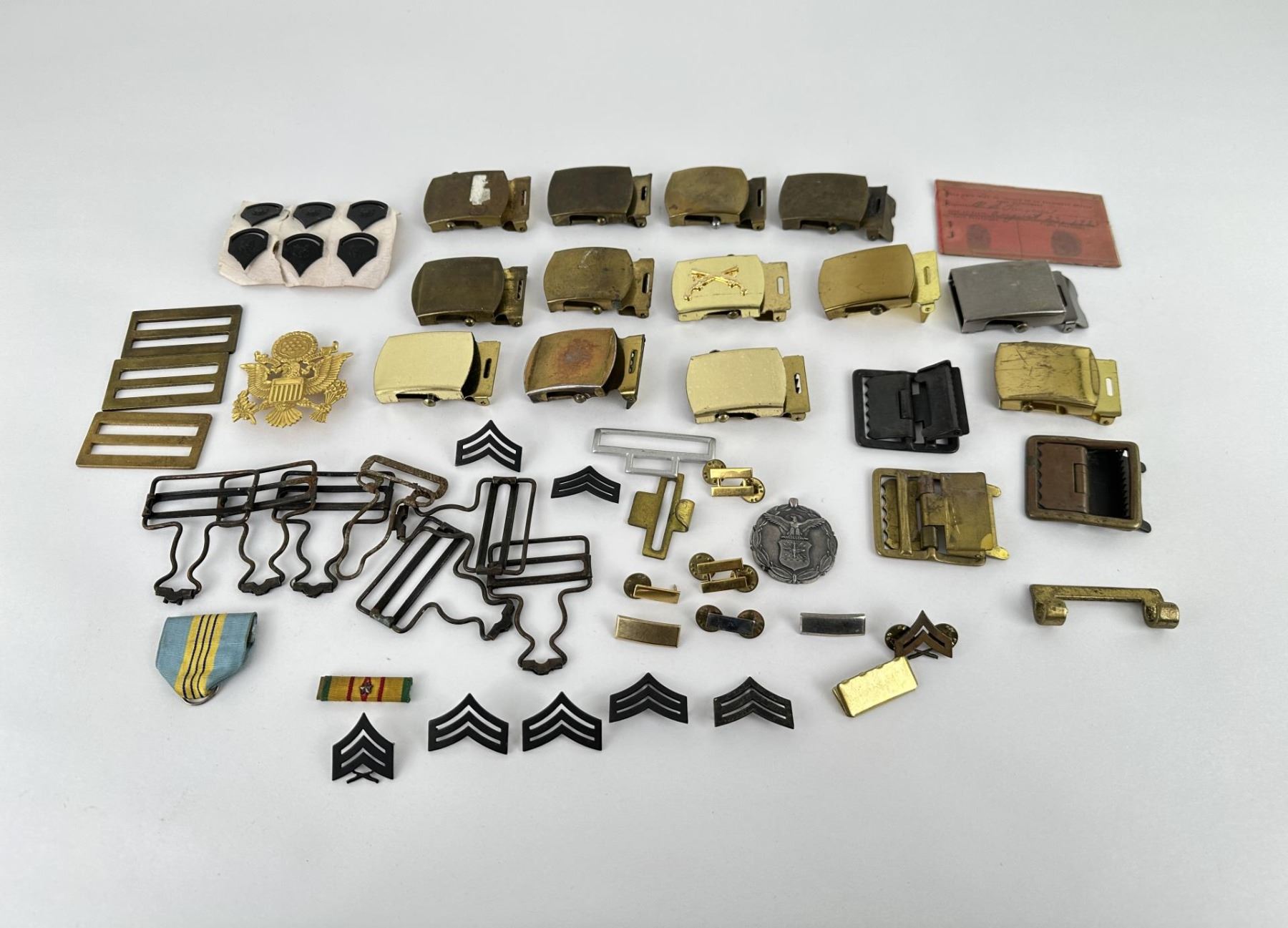 Collection of US Military Uniform Items