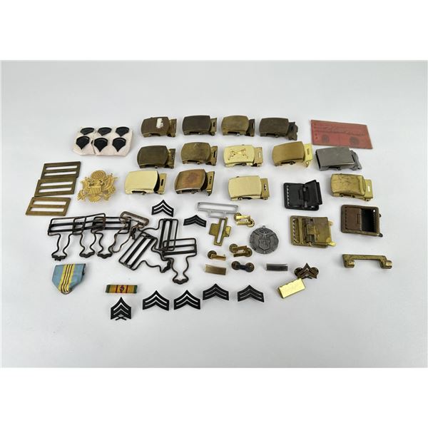 Collection of US Military Uniform Items