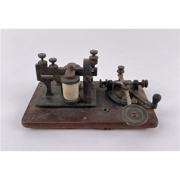 Antique Telegraph Key Morse Code