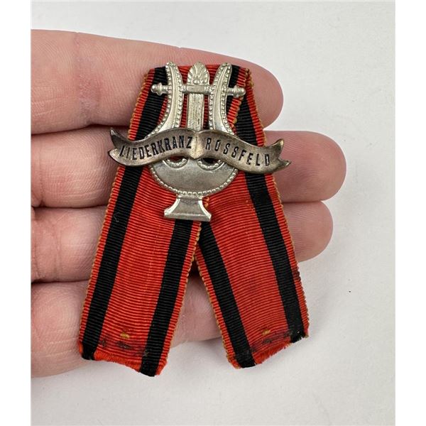 Early German Choir Medal