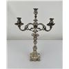 Image 2 : German .800 Weighted Silver Candelabra