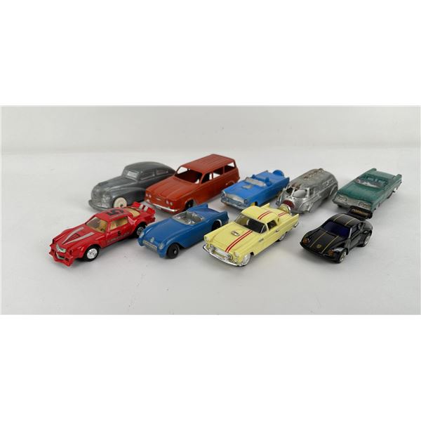Group of Vintage Die Cast Toy Cars