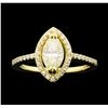 Image 2 : 1.16 ctw Diamond Ring - 14KT Yellow Gold