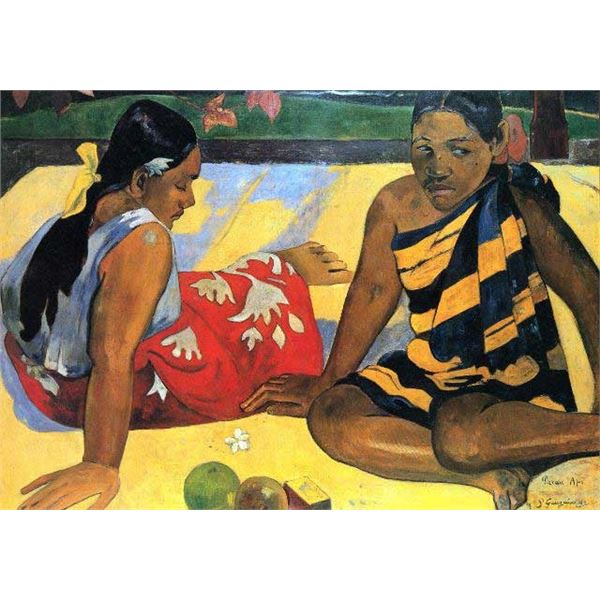 Paul Gauguin - Two Women From Tahiti