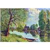 Image 1 : Alfred Sisley - River Landscape at Moret-Sur-Loing