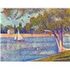 Image 1 : Seurat - The Seine at the Grand Jatte, Spring