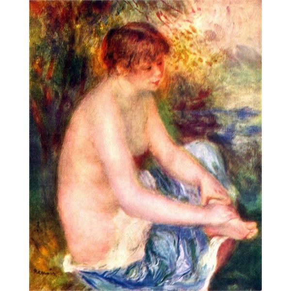 Renoir - Nude In Blue