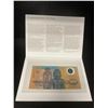 Image 1 : 1988 Australia $10 BICENTENNIAL COMMEMORATIVE  POLYMER PLASTIC Note W Original Folder