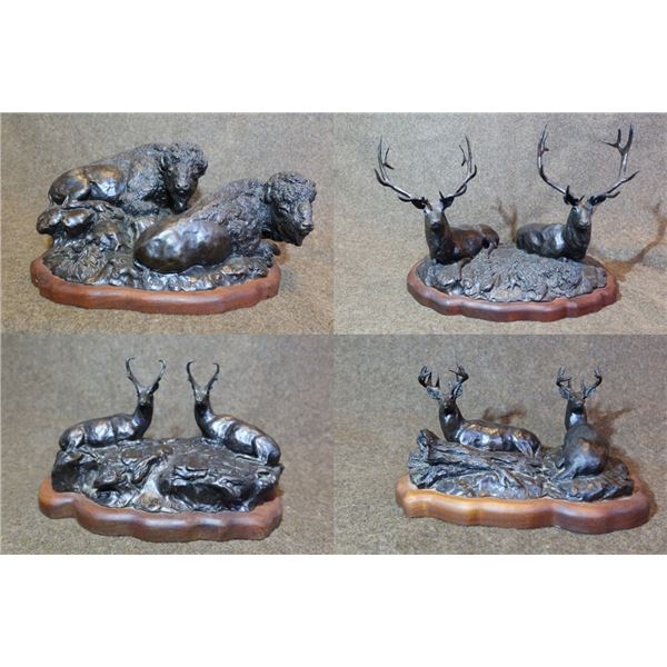 Complete Set of all 8 bronzes