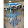 Image 1 : Blue Metal Rack On Wheels