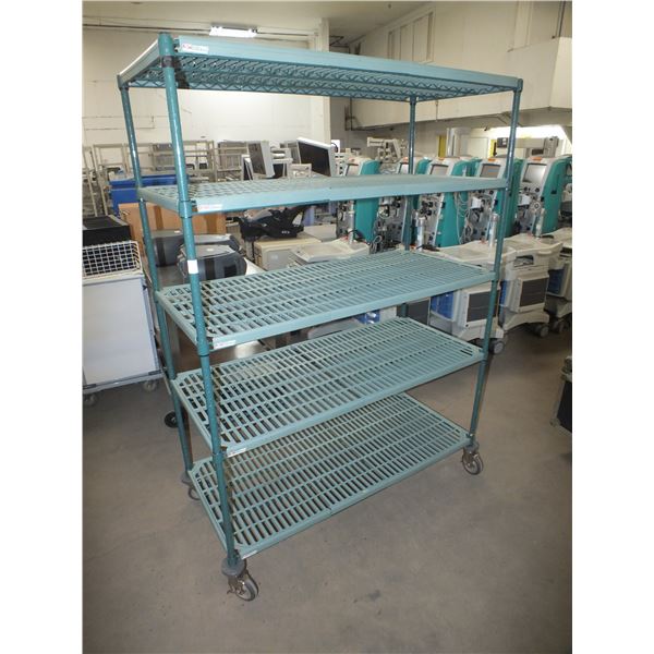 Green Metro Rack On Wheels