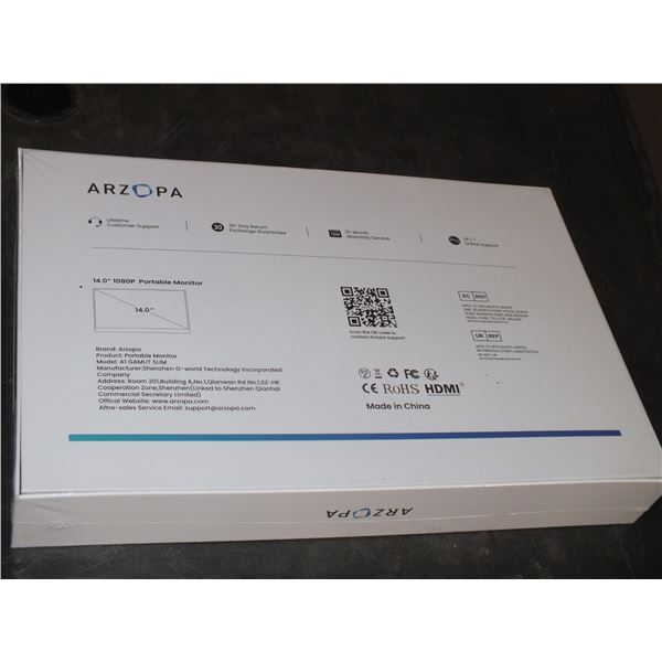Aroza 14" Portable Monitor