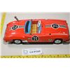Image 1 : Vintage Tin Porsche Toy Car - As is