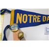 Image 2 : Vintage Lowney's Oh Henry Ruler + Notre Dame Football Items - Pennant