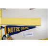 Image 3 : Vintage Lowney's Oh Henry Ruler + Notre Dame Football Items - Pennant