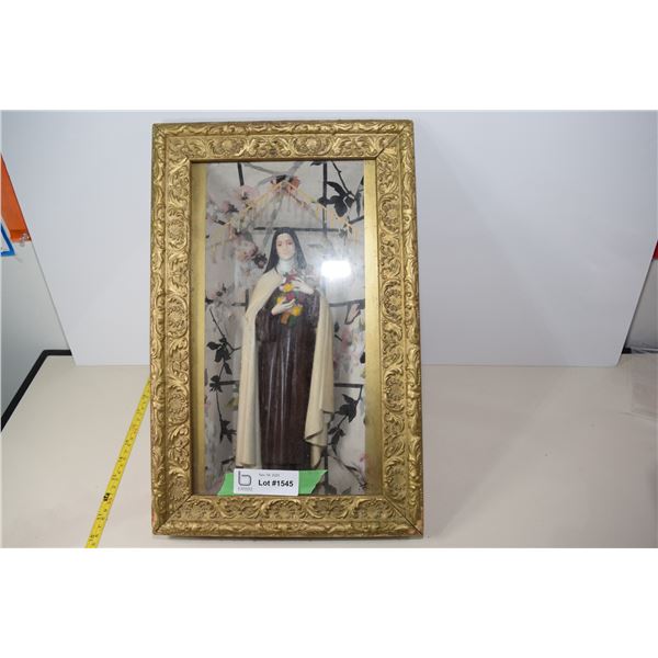 Virgin Mary Shadow Box