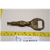 Image 1 : Art Noveav Nude Brass Bottle Opener