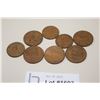 Image 1 : (8) 1940's Mexican Copper Coins