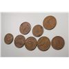 Image 3 : (8) 1940's Mexican Copper Coins