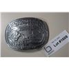 Image 1 : 1985 Hesston Rodeo Belt Buckle (NOS)