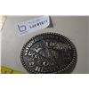 Image 1 : 1997 Hesston Rodeo Belt Buckle (NOS)