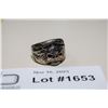 Image 1 : Motorcycle Skull Ring Size 9