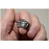 Image 2 : Motorcycle Skull Ring Size 9