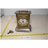 Image 1 : Junghams Carriage Clock w/ Key - Working