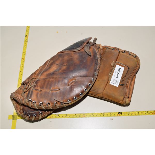 Vintage Leather Cooper Hockey Glove