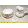 Image 1 : Royal Albert "Old Country Roses" Mint Cream and Sugar Set