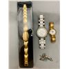 Image 1 : (3) Ladies Watches and Vintage Brooch