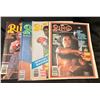 Image 1 : (5) Issues of "The Ring" Boxing Magazine / Sugar Ray Leonard Frazier Holmes Hearns