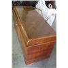 Image 2 : ** Cedar-Lined Trunk with Key - 46" x 18" x 24" Tall -Some Scratches
